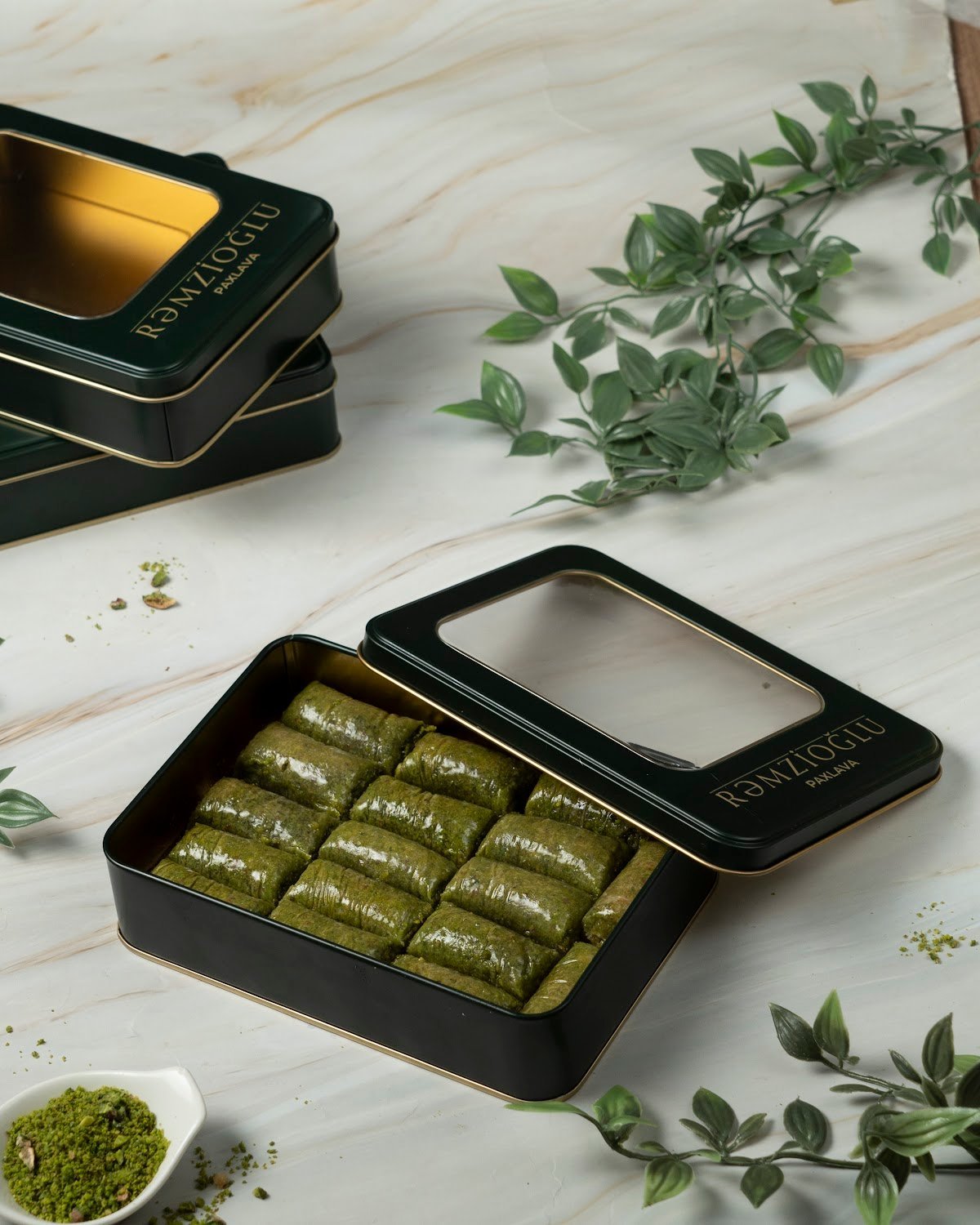 Metal qutuda yaşıl sarma - 425gr